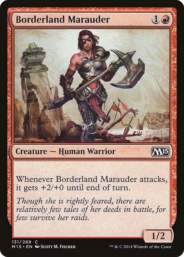 Borderland Marauder (131) Foil - Magic 2015