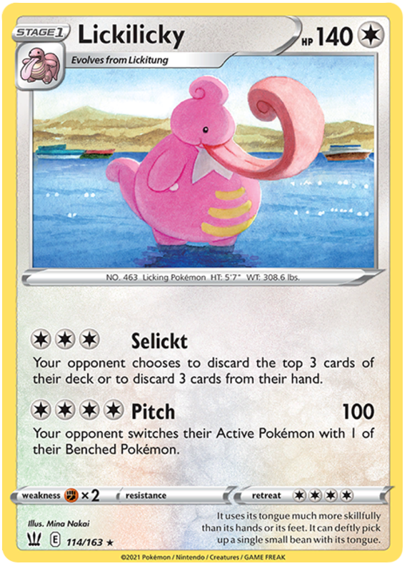 Lickilicky (114/163) [Sword & Shield: Battle Styles] | Silver Goblin