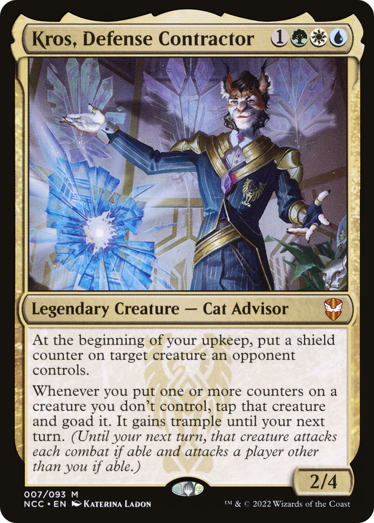 Kros, Defense Contractor [Streets of New Capenna Commander] | Silver Goblin