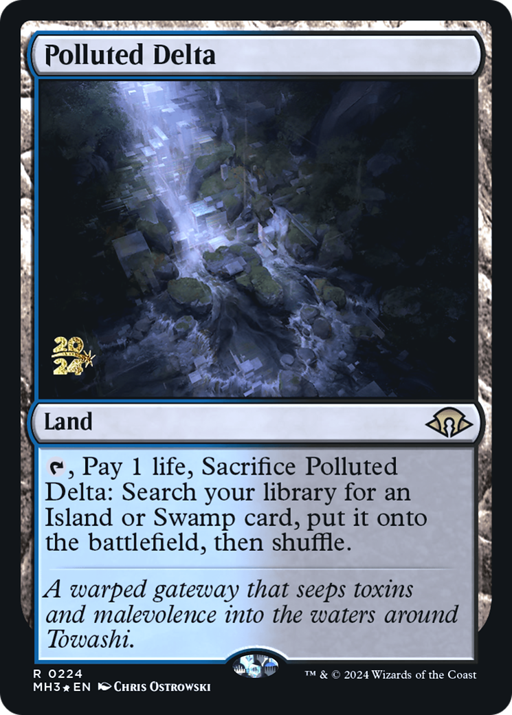 Polluted Delta (224) Foil - Modern Horizons 3 Promos