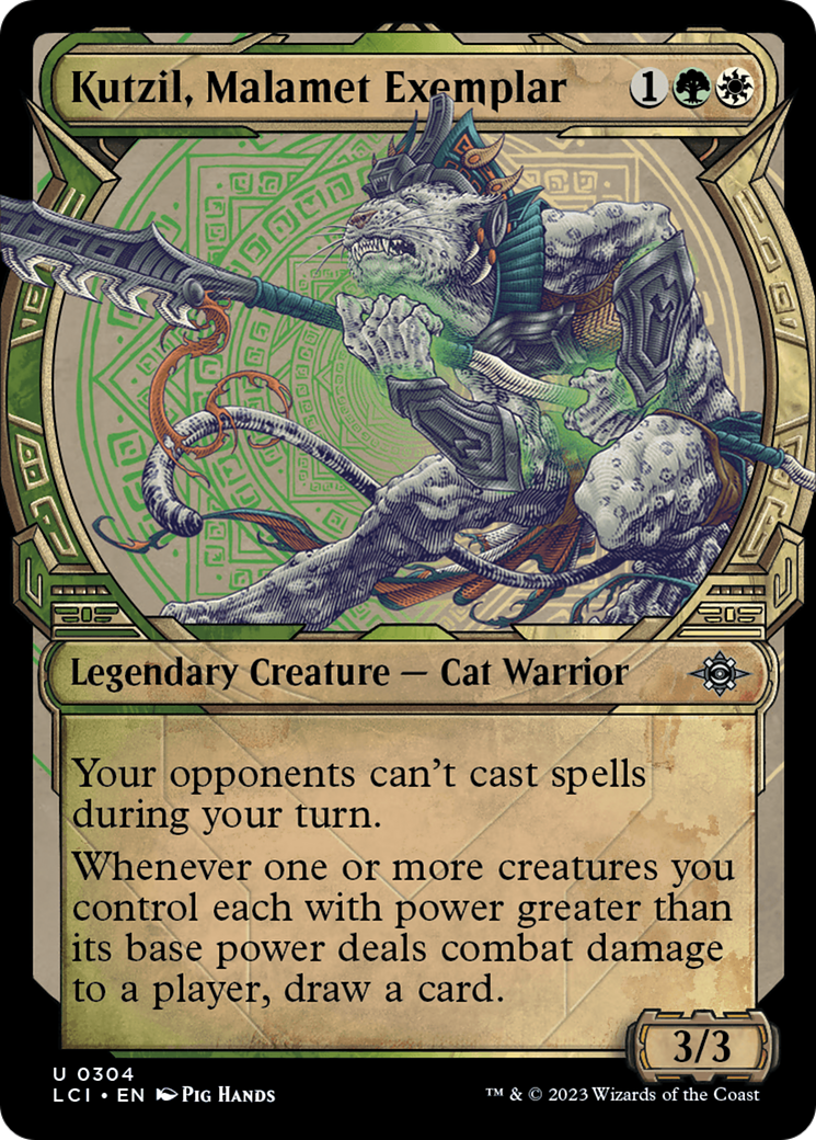 Kutzil, Malamet Exemplar (Showcase) (304) Foil - The Lost Caverns of Ixalan