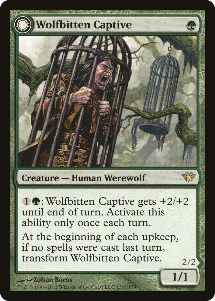 Wolfbitten Captive (133) Foil - Dark Ascension