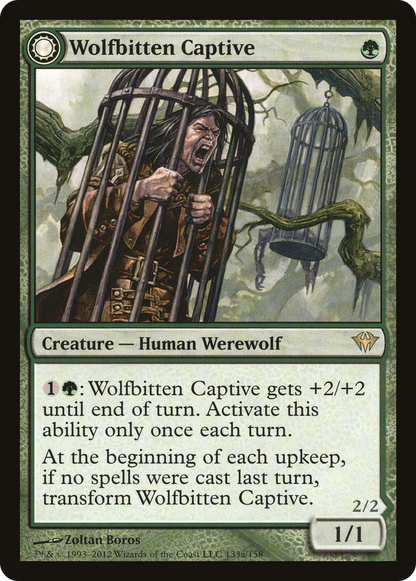 Wolfbitten Captive (133) Foil - Dark Ascension