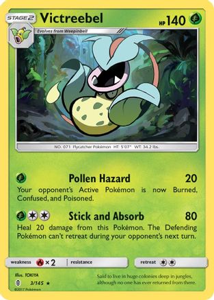 Victreebel (3) - Guardians Rising