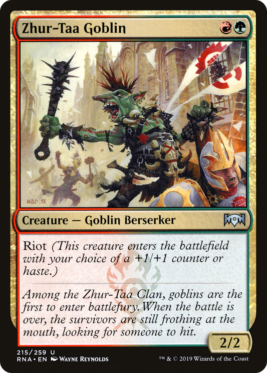 Zhur-Taa Goblin [Ravnica Allegiance] Foil