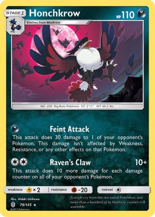 Honchkrow (79) - Guardians Rising