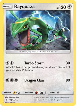 Rayquaza (106) - SM  Guardians Rising