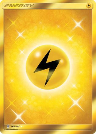 Lightning Energy (Secret) (168) Holofoil - SM  Guardians Rising