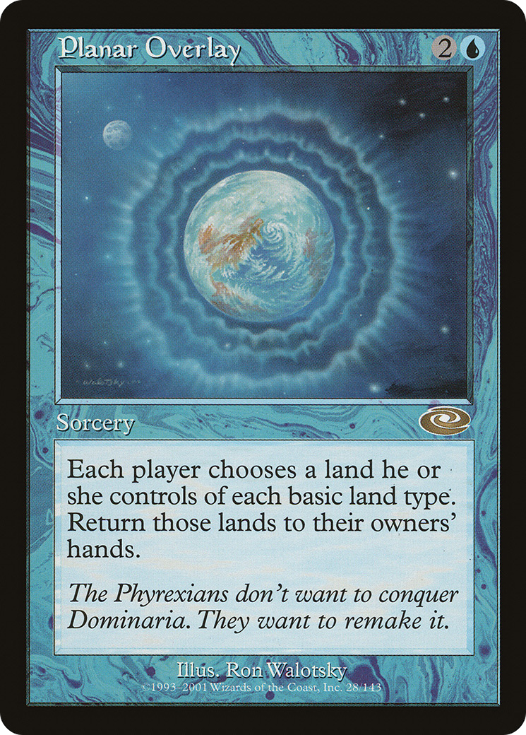 Planar Overlay [Planeshift] Foil