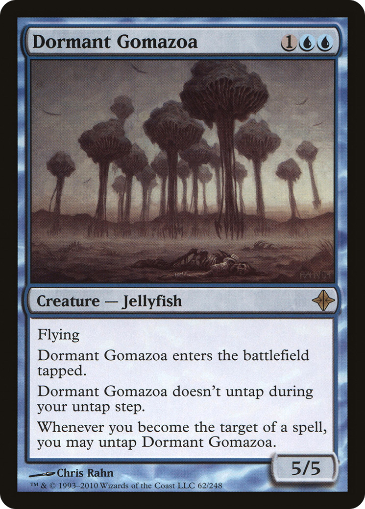 Dormant Gomazoa (062) - Rise of the Eldrazi