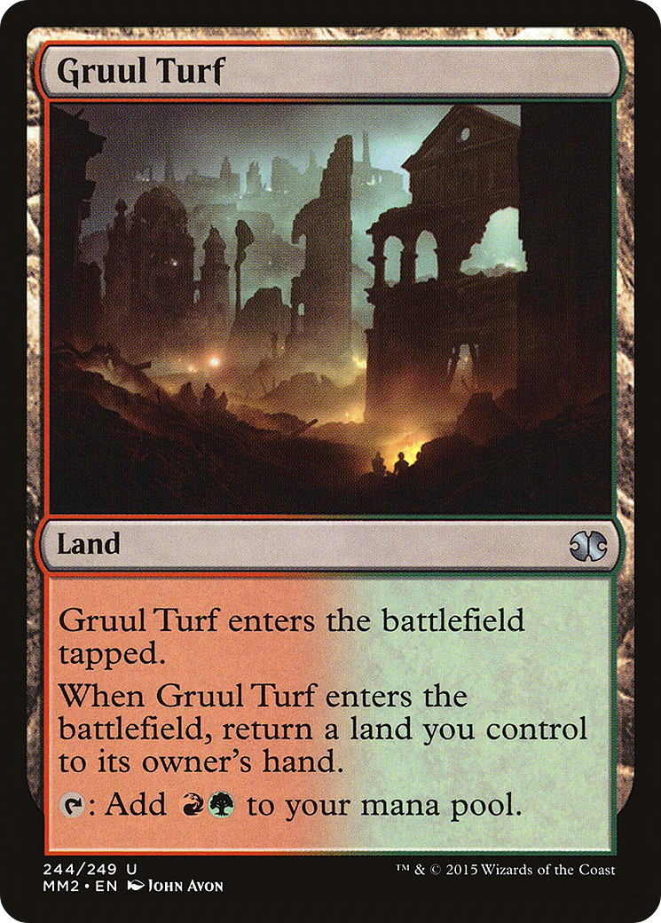 Gruul Turf (244) Foil - Modern Masters 2015