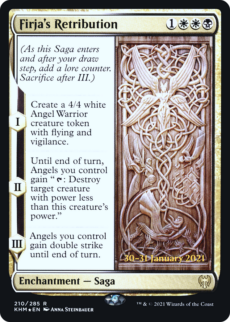 Firja's Retribution (210) Foil - Kaldheim Promos