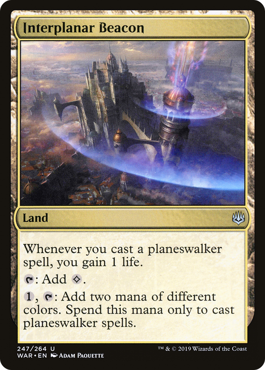 Interplanar Beacon (247) - War of the Spark