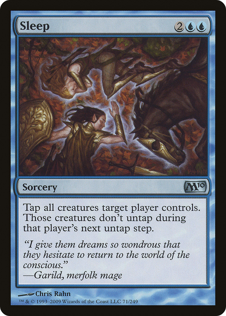 Sleep (071) Foil - Magic 2010