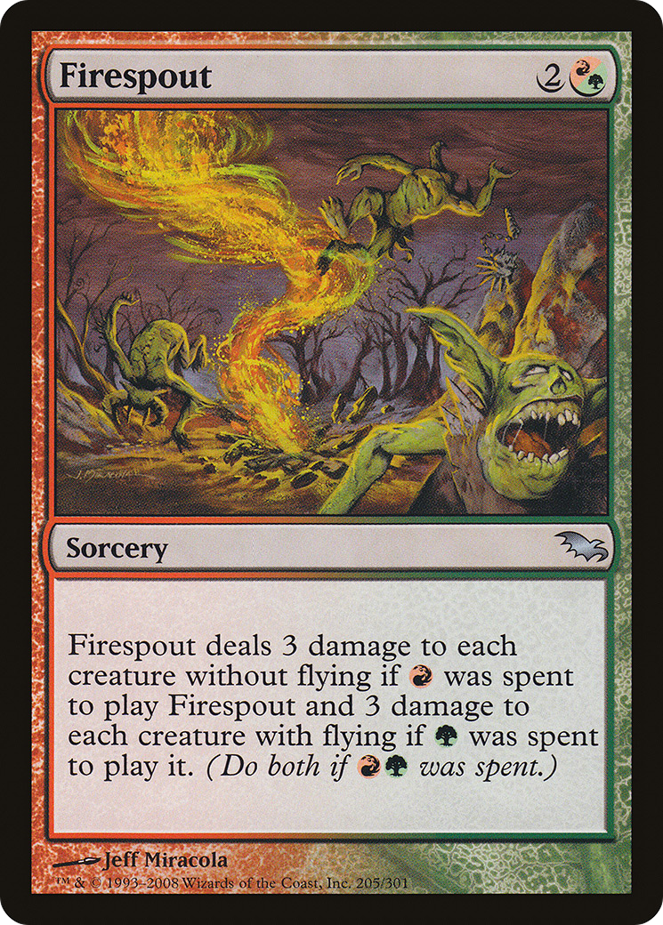 Firespout (205) Foil - Shadowmoor