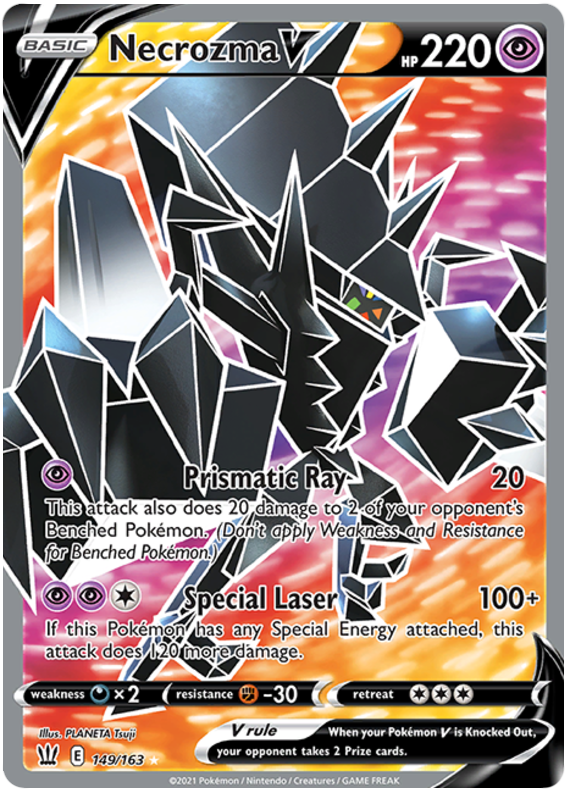 Necrozma V (149/163) [Sword & Shield: Battle Styles] | Silver Goblin