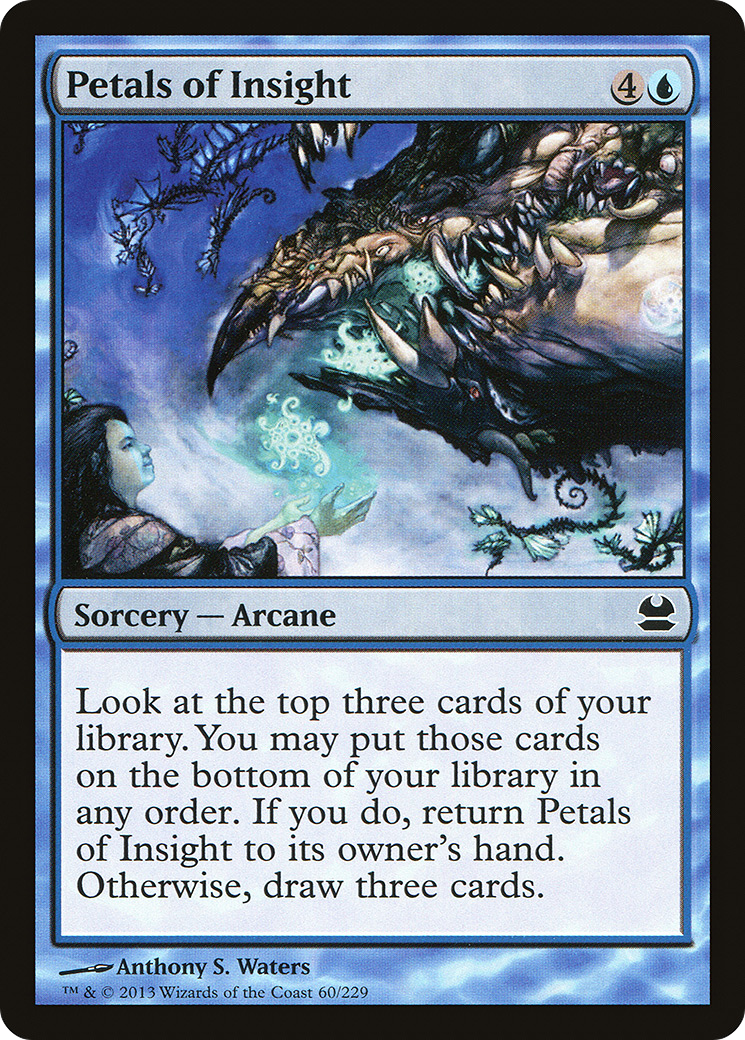 Petals of Insight (060) Foil - Modern Masters