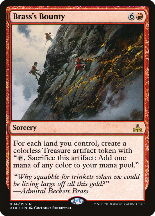 Brass's Bounty (094) - Rivals of Ixalan