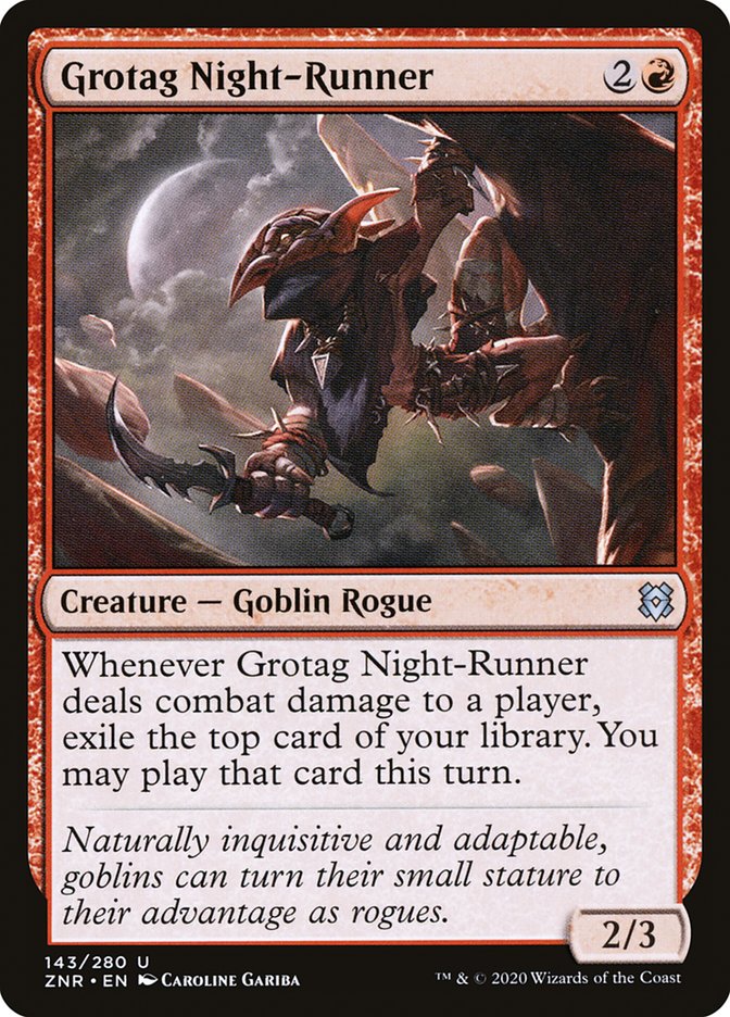 Grotag Night-Runner [Zendikar Rising] | Silver Goblin