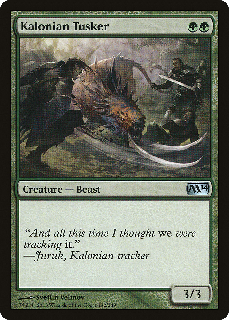Kalonian Tusker (182) - Magic 2014