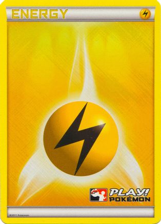 Lightning Energy (2011 Play! Pokemon) () Holofoil - League & Championship Cards