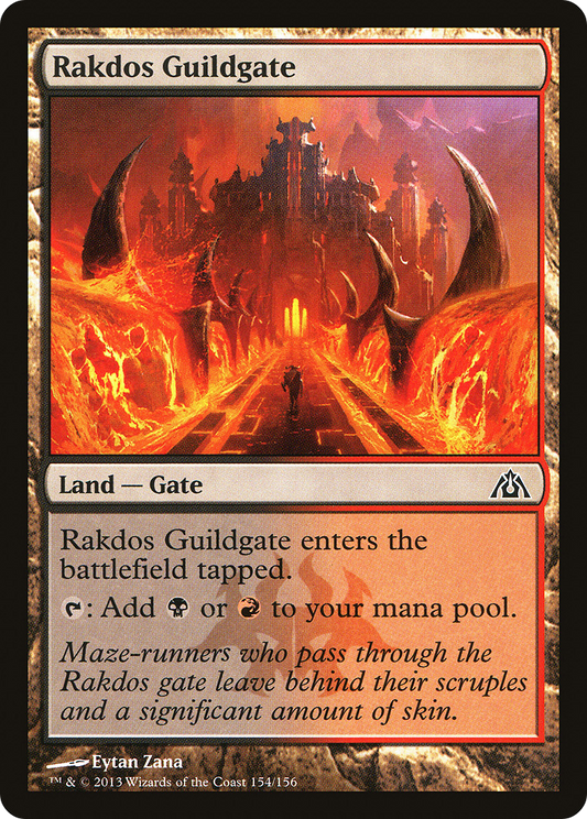 Rakdos Guildgate (154) - Dragon's Maze