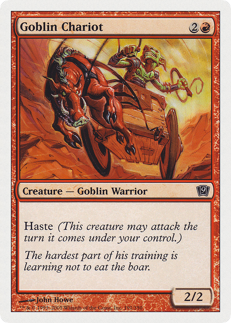 Goblin Chariot (191) - Ninth Edition