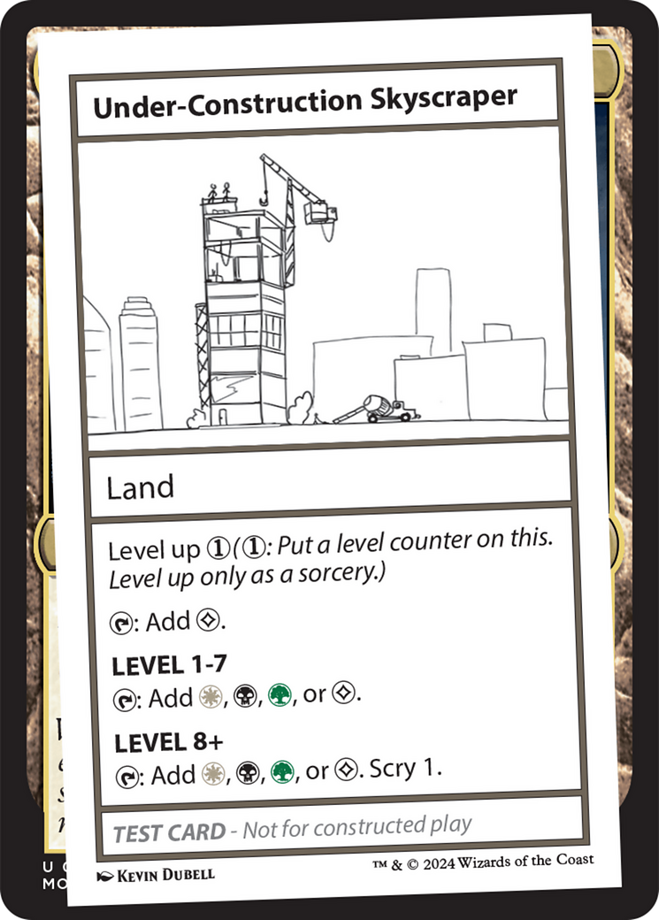 Under-Construction Skyscraper [Mystery Booster 2 Playtest Cards] | Silver Goblin