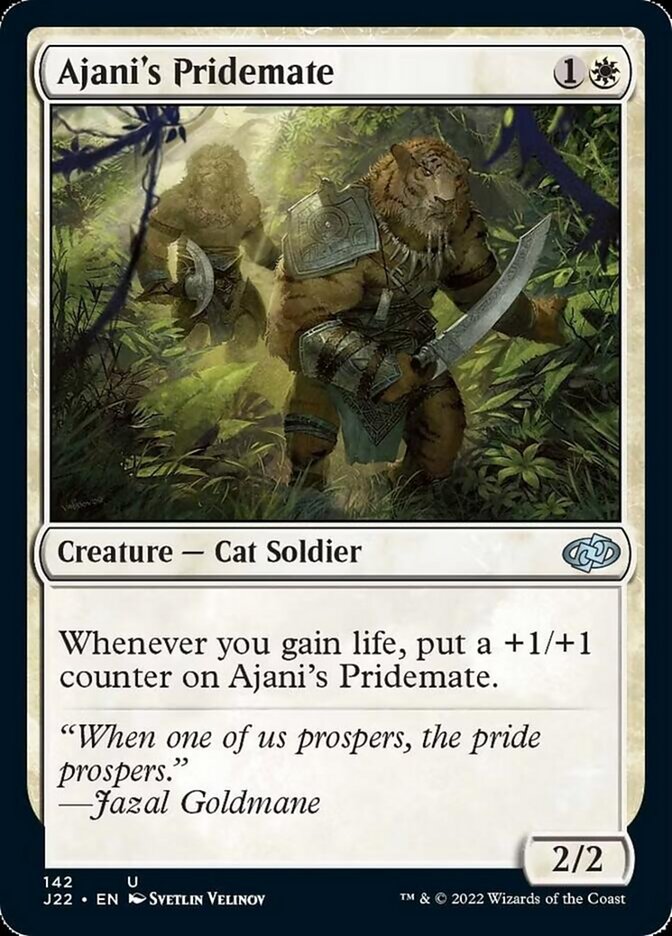 Ajani's Pridemate [Jumpstart 2022] | Silver Goblin