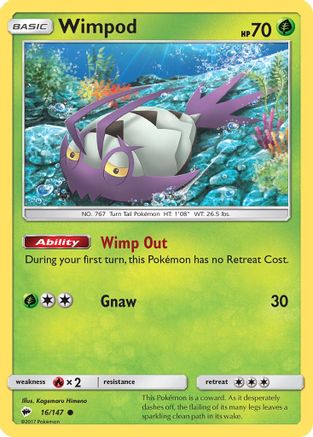Wimpod (16) - SM  Burning Shadows