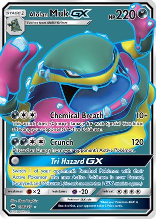 Alolan Muk GX (138/147) [Sun & Moon: Burning Shadows] | Silver Goblin