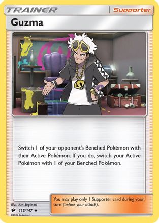 Guzma (115) - SM  Burning Shadows