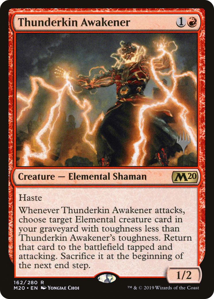 Thunderkin Awakener (162) Foil - Core Set 2020 Promos
