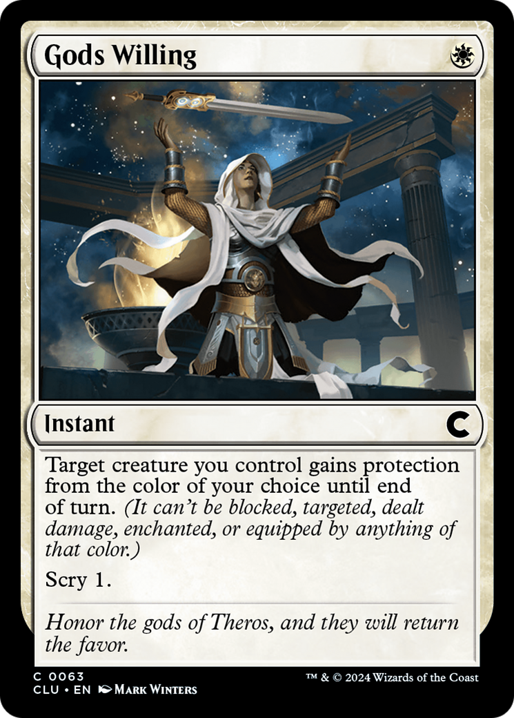Gods Willing (063) - Ravnica: Clue Edition