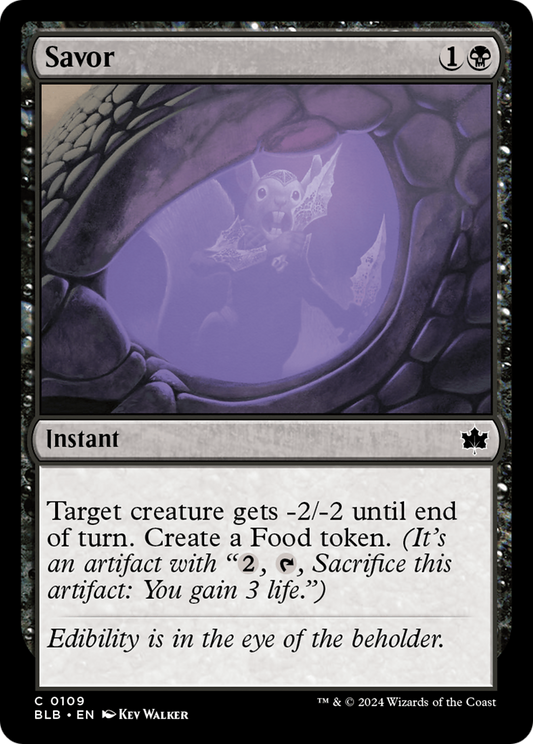 Savor [Bloomburrow] Foil
