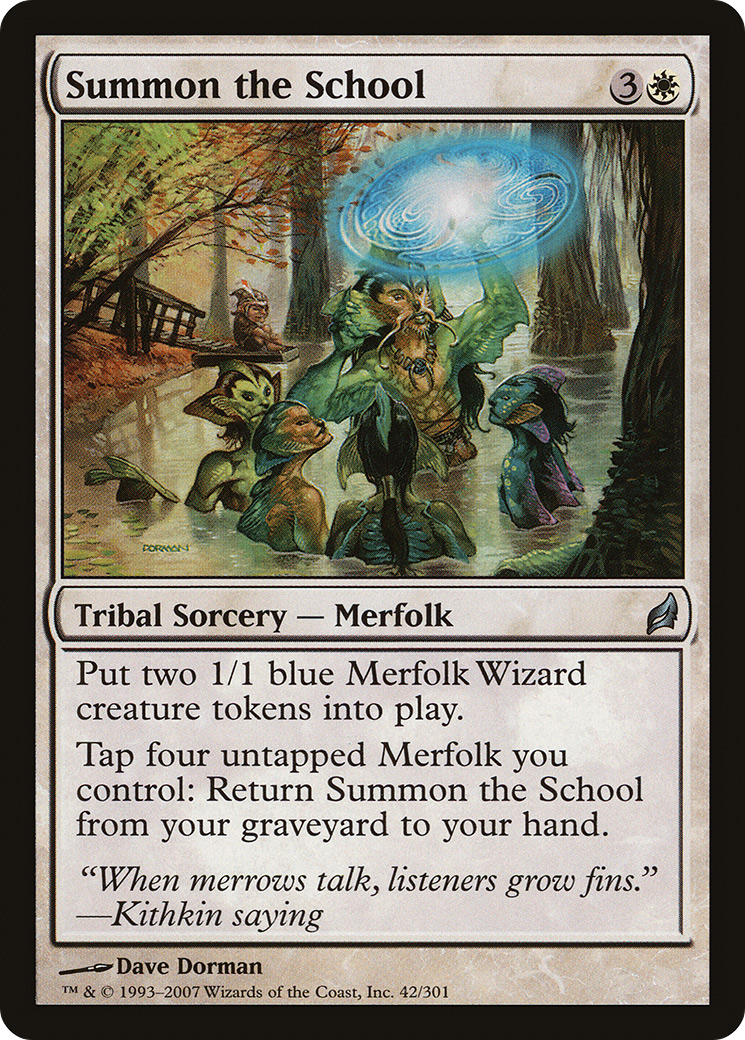 Summon the School (042) Foil - Lorwyn