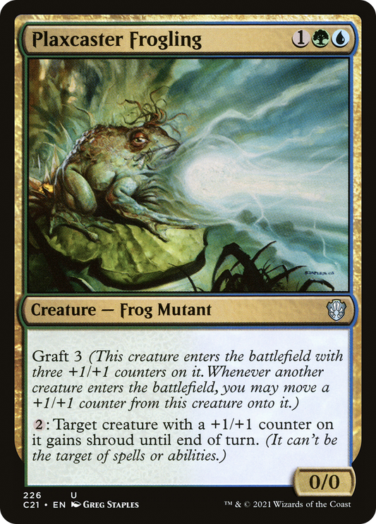 Plaxcaster Frogling (226) - Commander 2021