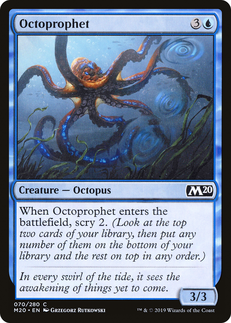 Octoprophet [Core Set 2020] | Silver Goblin