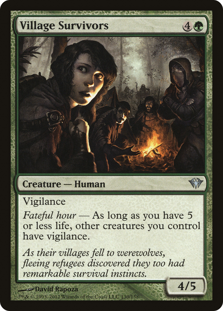 Village Survivors (130) - Dark Ascension