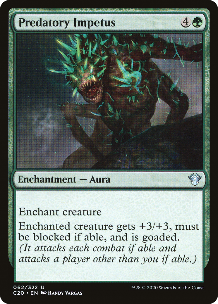 Predatory Impetus (062) - Commander 2020