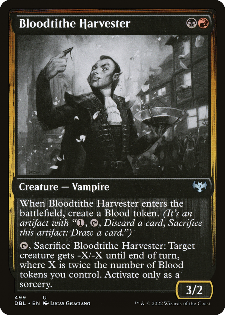 Bloodtithe Harvester (499) Foil - Innistrad: Double Feature