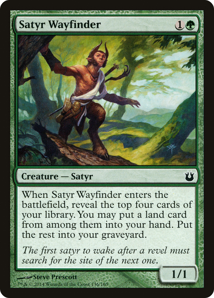 Satyr Wayfinder (136) - Born of the Gods