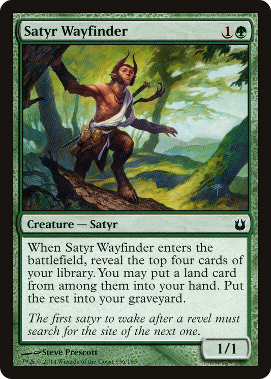 Satyr Wayfinder (136) - Born of the Gods