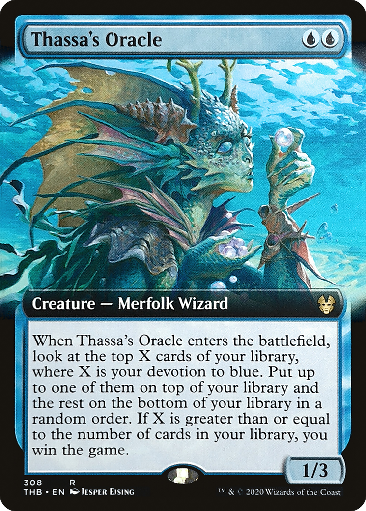 Thassa's Oracle (Extended Art) (308) - Theros Beyond Death