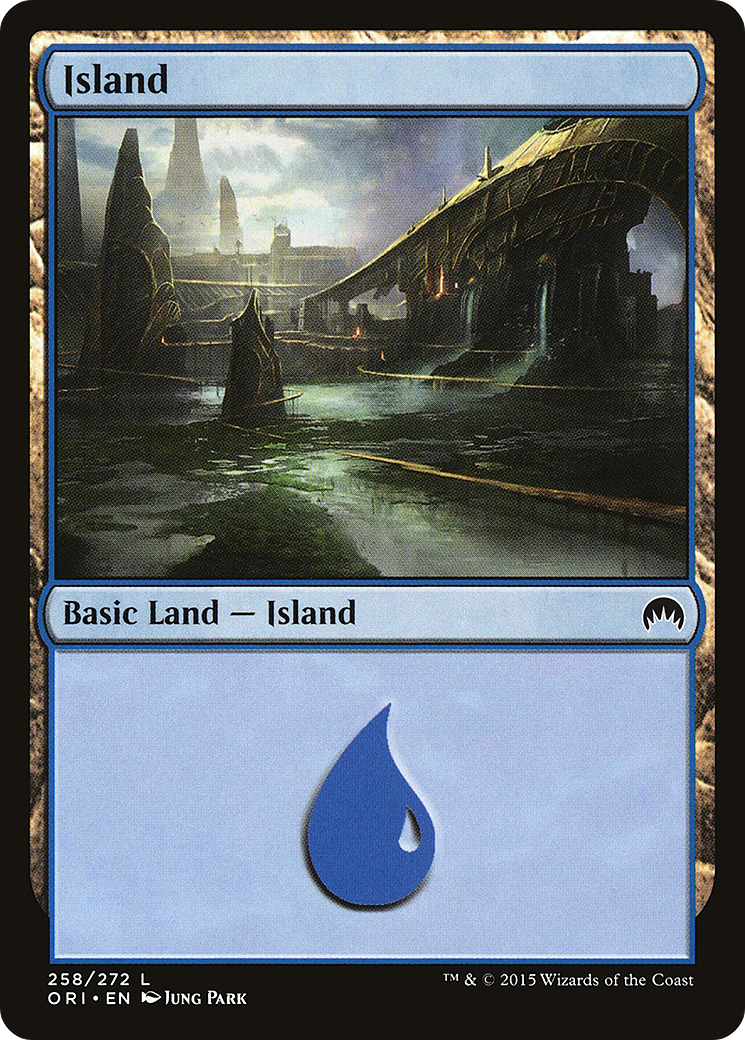 Island (258) [Magic Origins] Foil