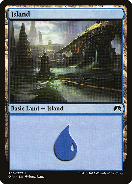 Island (258) [Magic Origins] Foil