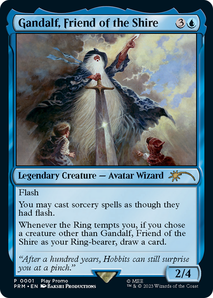 Gandalf, Friend of the Shire (001) Foil - MagicFest 2023
