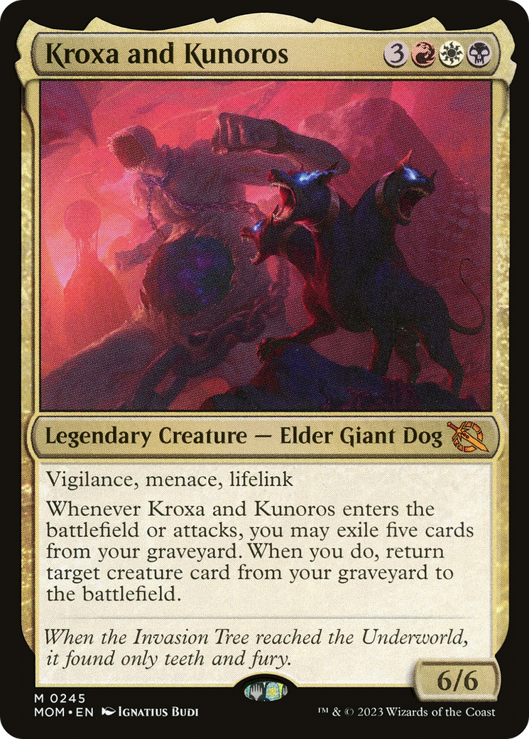Kroxa and Kunoros (245) Foil - March of the Machine