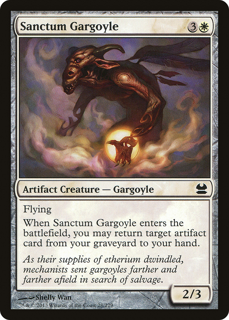 Sanctum Gargoyle (028) Foil - Modern Masters