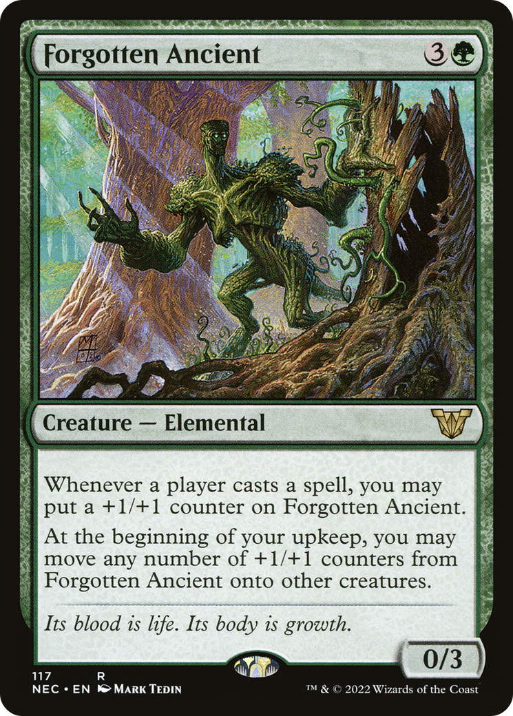 Forgotten Ancient (117) - Neon Dynasty Commander